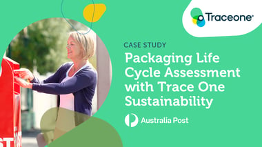 Trace One Sustainability packaging lifecycle assessment